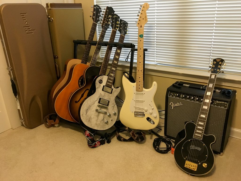 guitar collection